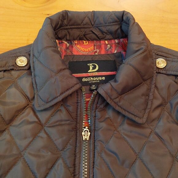 Dollhouse girls jacket size M dark green - Picture 8 of 9